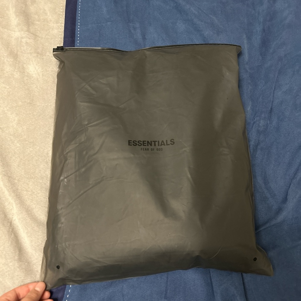 Fear of God Essentials Black Hoodie - Picture 6 of 6